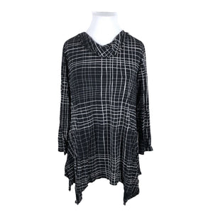 Unisex Nanso - Trikotaažist tuunika, suurus 48 - Must (1)