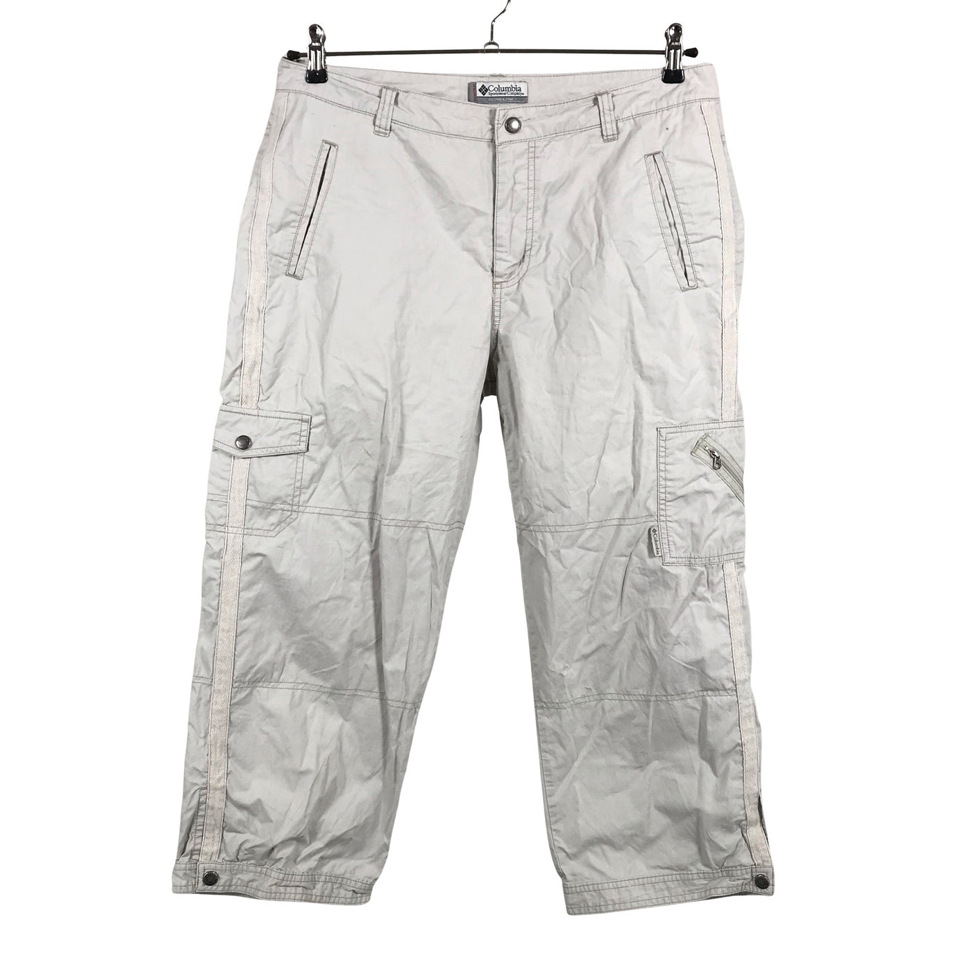 Unisex Columbia - Mittevenivad poolpikad püksid, suurus 44 - Beige (1)