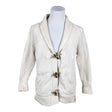 Unisex Jean Paul - Kardigan, suurus L - Looduslik valge ()