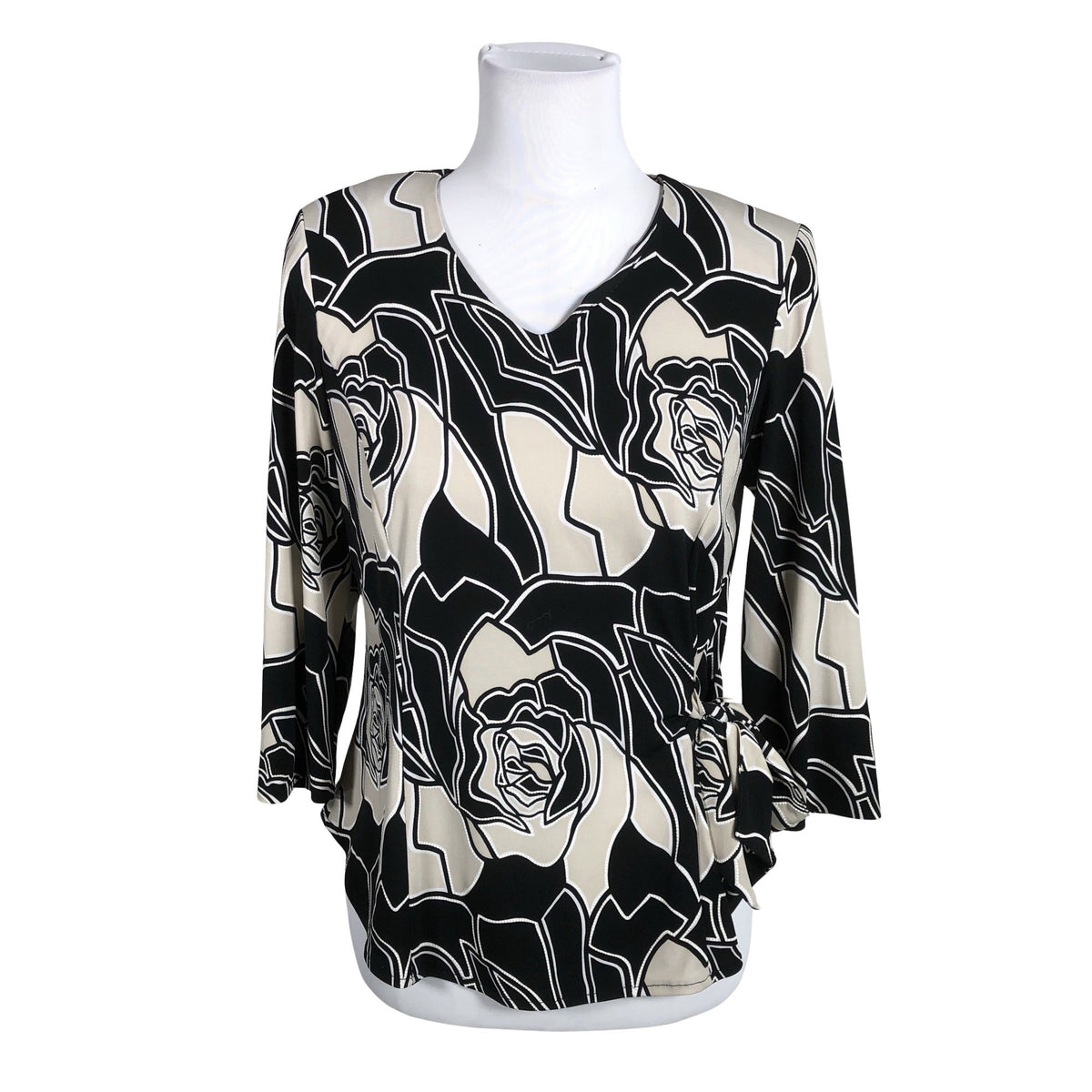 Unisex Modelia - Trikotaažist pluus, suurus 36 - Must (1)