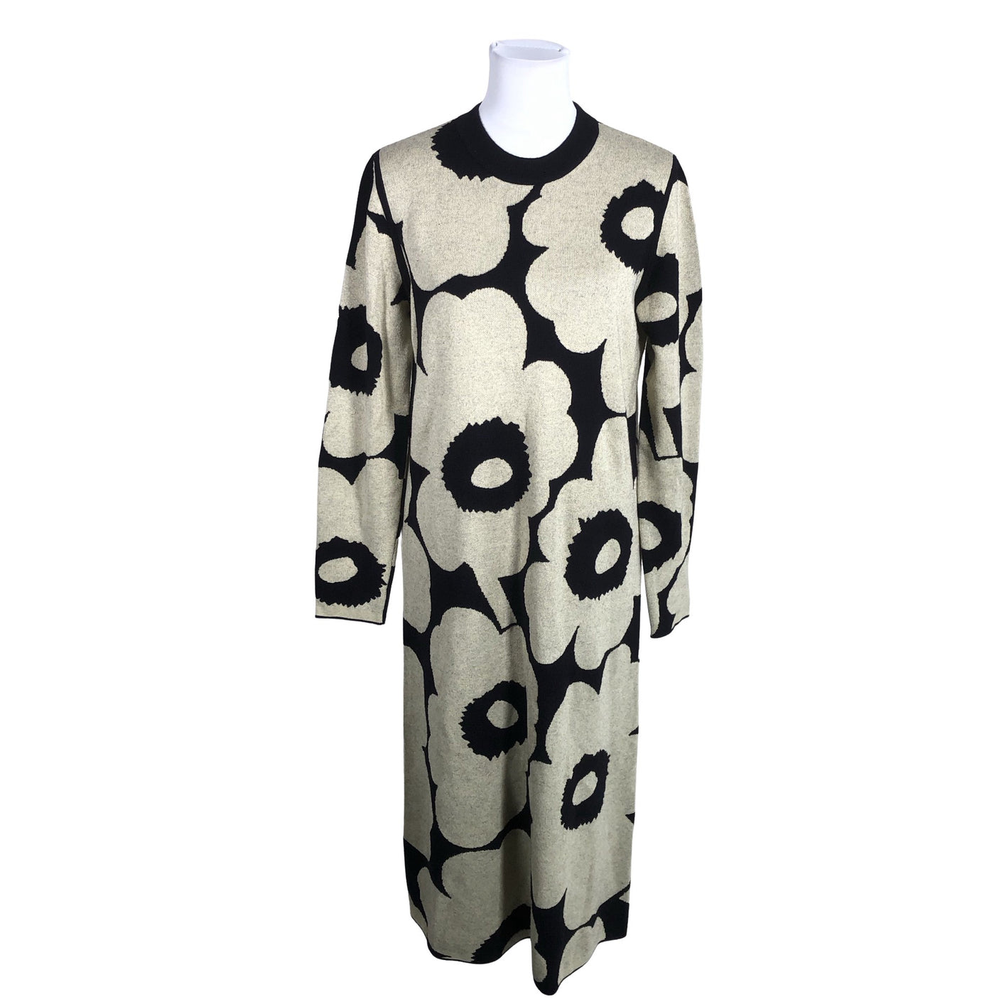 Unisex Marimekko - Kootud kleit, suurus 38 - Beige (1)