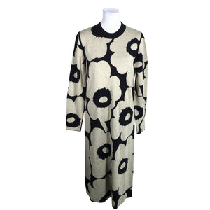 Unisex Marimekko - Kootud kleit, suurus 38 - Beige (1)