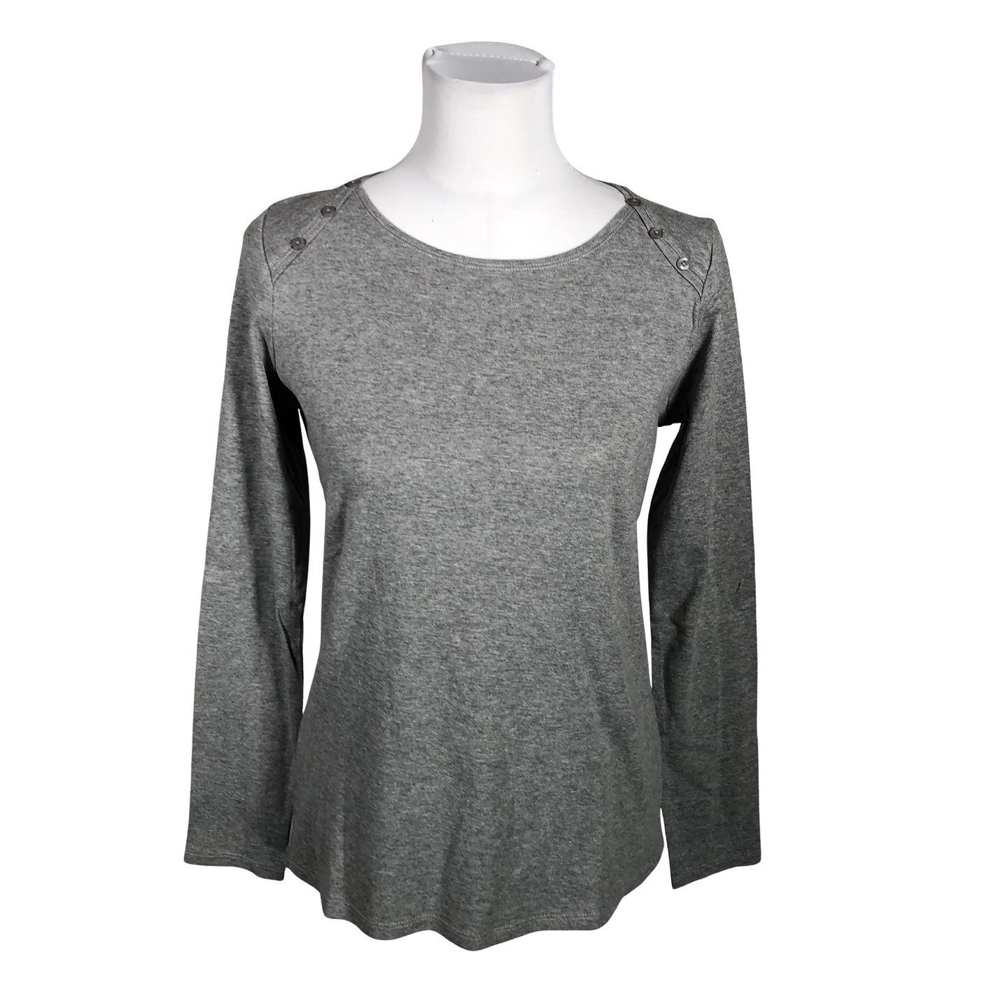 Unisex La Redoute - Trikotaažist pluus, suurus 40 - Hall (2)