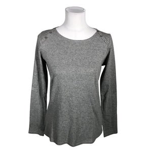 Unisex La Redoute - Trikotaažist pluus, suurus 40 - Hall (2)