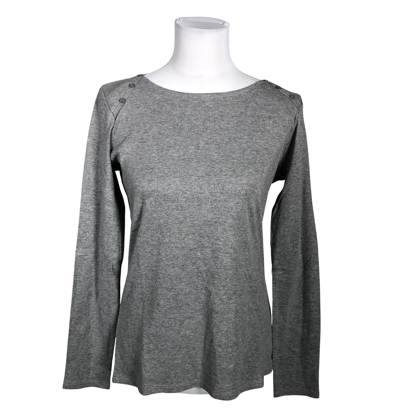 Unisex La Redoute - Trikotaažist pluus, suurus 40 - Hall (1)