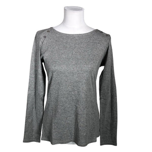 Unisex La Redoute - Trikotaažist pluus, suurus 40 - Hall (1)