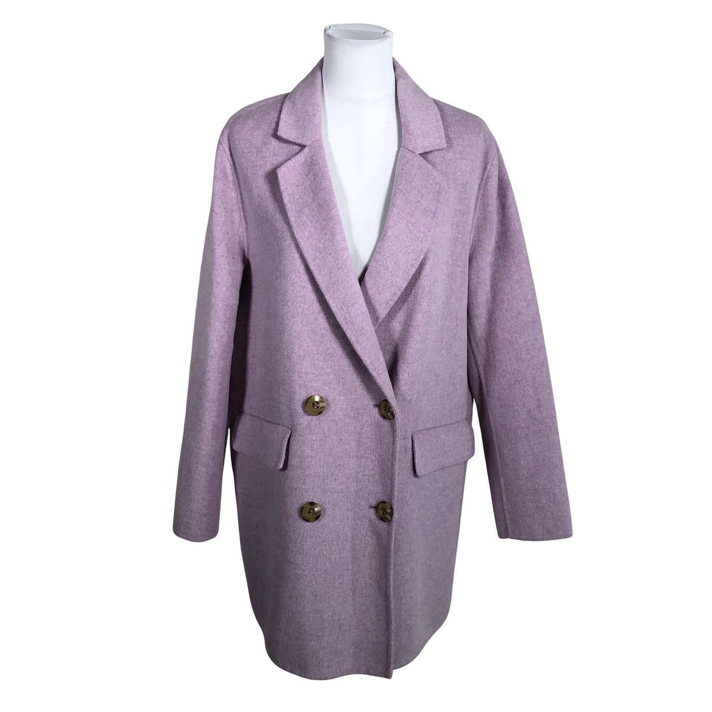 Unisex Esprit - Villane mantel, suurus 38 - Lilla (1)