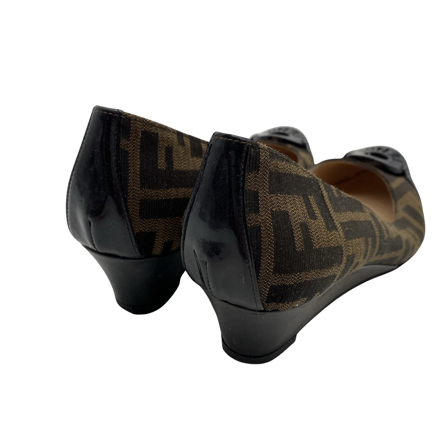 Unisex Fendi - Kiilkontsaga kingad, suurus 38 - Pruun (3)