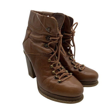 Unisex Ten Points - Poolsaapad, suurus 37 - Pruun (2)