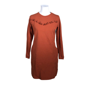 Unisex Kaiko - Trikotaažist kleit, suurus 38 - Oranž (1)