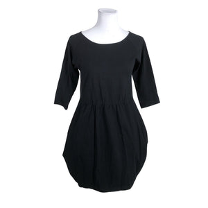 Unisex Papu - Trikotaažist kleit, suurus 32 - Must (1)