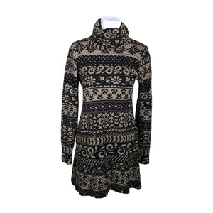 Unisex Ommellinen - Kootud kleit, suurus 36 - Must (1)