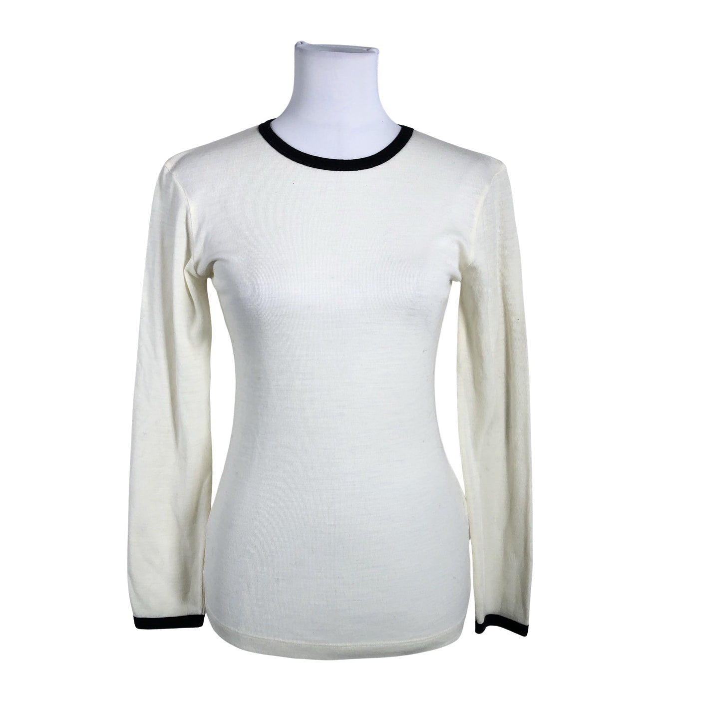 Unisex Bite - Trikotaažist pluus, suurus 38 - Beige (1)
