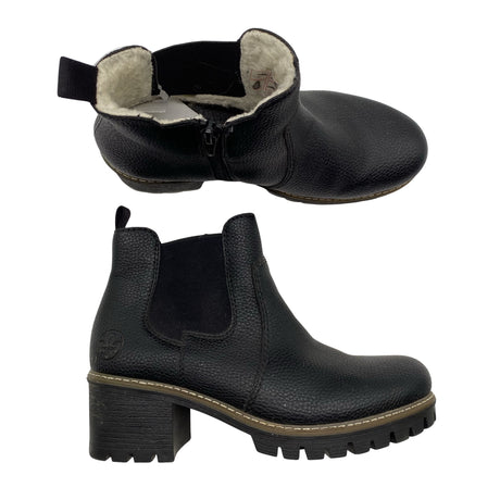 Unisex Rieker - Poolsaapad, suurus 39 - Must ()