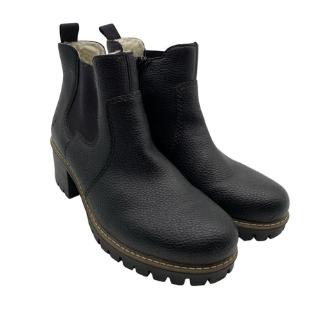 Unisex Rieker - Poolsaapad, suurus 39 - Must (2)