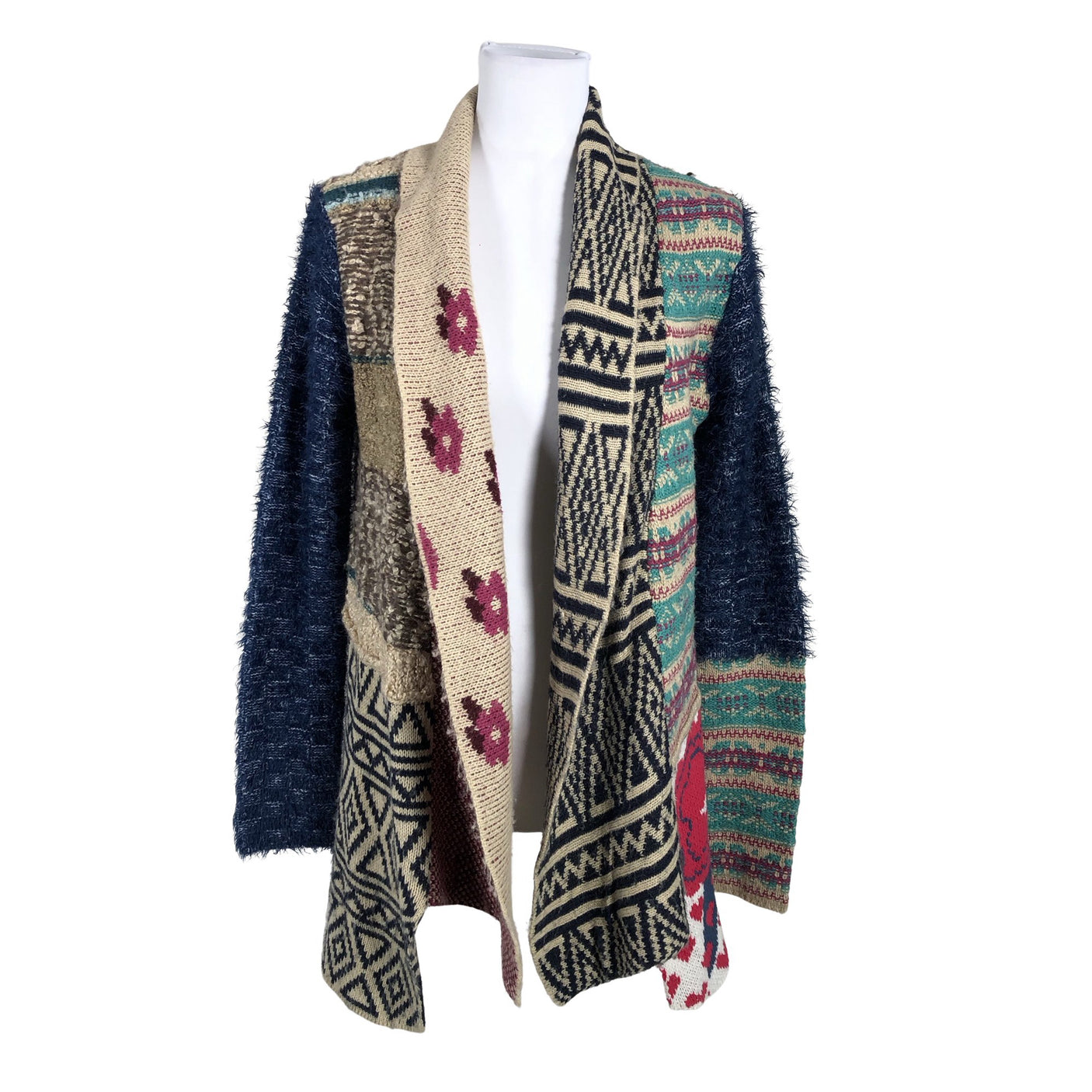 Unisex Desigual - Kardigan, suurus 38 - Pruun (1)
