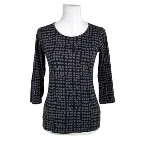 Unisex Nanso - Trikotaažist pluus, suurus 38 - Must (1)