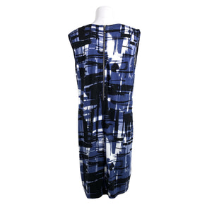 Unisex Nanso - Trikotaažist kleit, suurus 38 - Sinine (2)