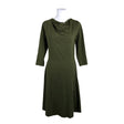 Unisex Nanso - Trikotaažist kleit, suurus 38 - Roheline ()