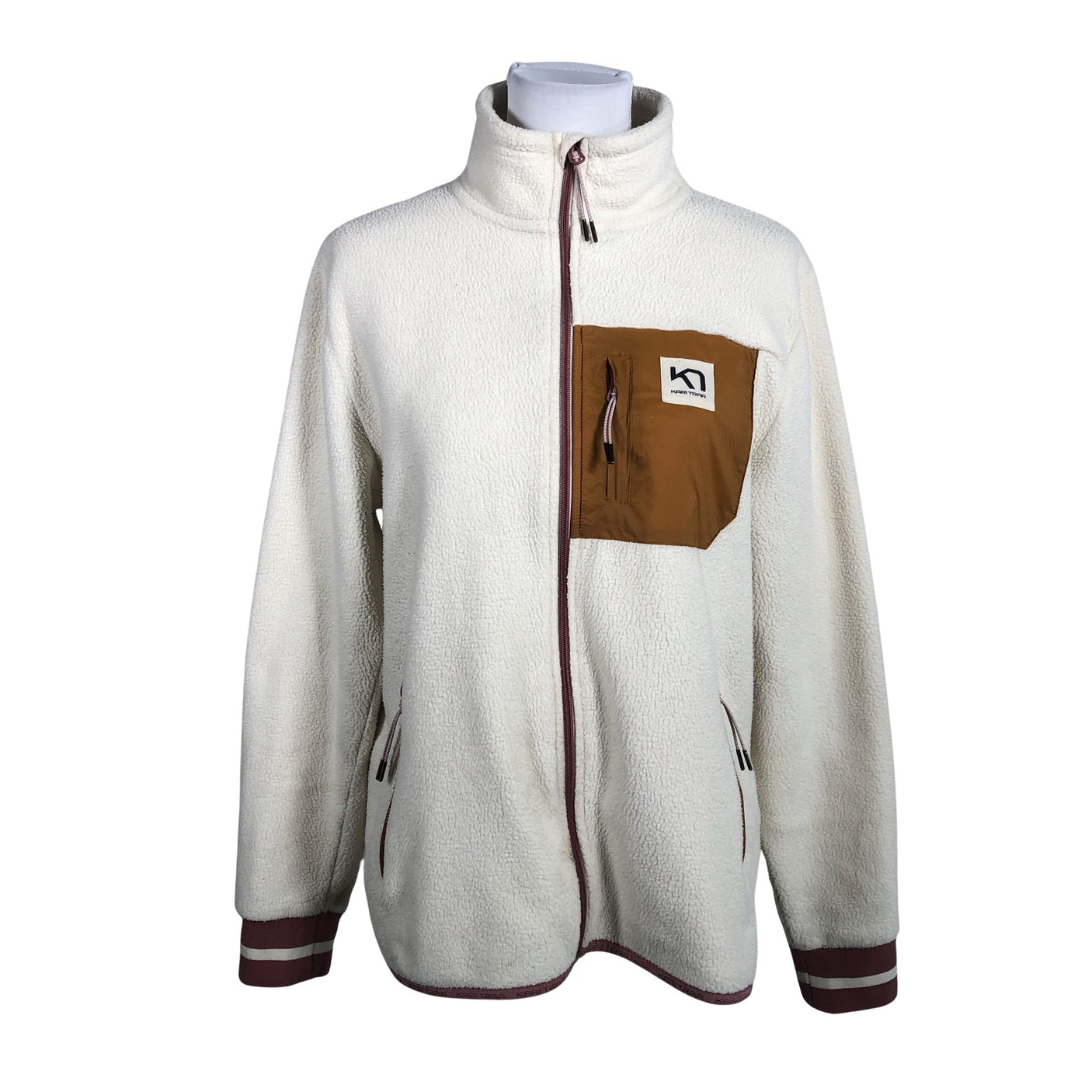 Unisex Kari Traa - Fliisjakk, suurus 40 - Beige (1)