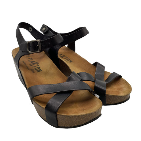 Unisex Plakton - Kontsaga rihmikud, suurus 38 - Must (2)