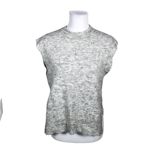 Unisex Y.A.S - Kootud vest, suurus 36 - Hall (1)