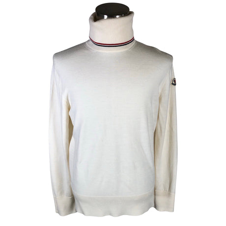 Unisex Moncler - Kampsun, suurus L - Looduslik valge ()