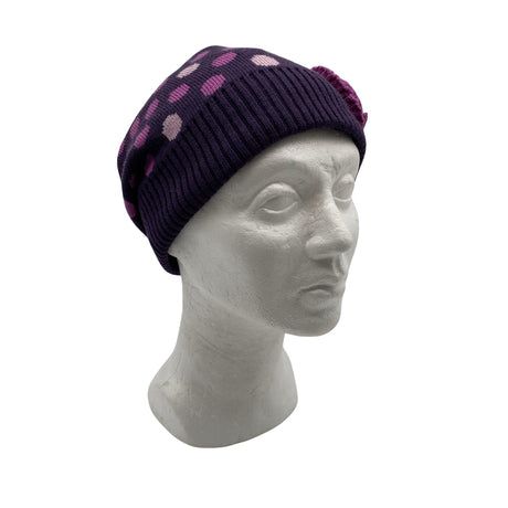 Unisex Fredrikson - Talvemüts, suurus 58 - 60 cm - Lilla ()