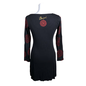 Unisex Desigual - Trikotaažist tuunika, suurus 36 - Punane (2)