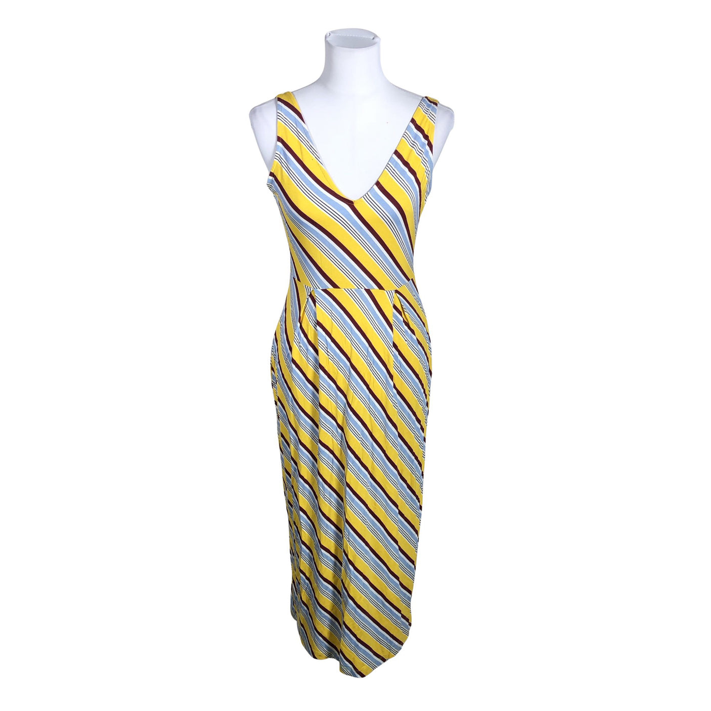 Unisex me&i - Trikotaažist kleit, suurus 36 - Kollane (1)