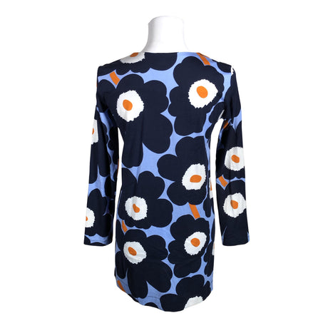 Unisex Marimekko - Trikotaažist tuunika, suurus 34 - Sinine (2)