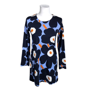 Unisex Marimekko - Trikotaažist tuunika, suurus 34 - Sinine (1)