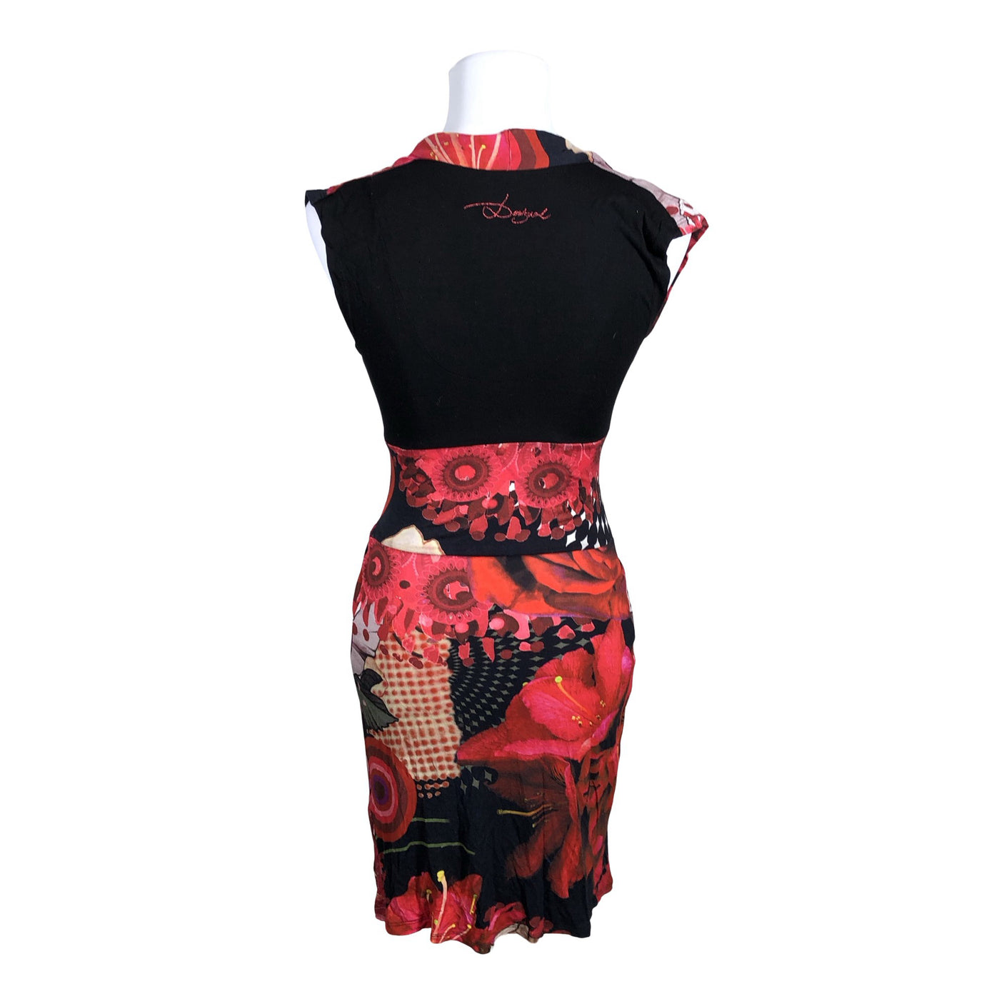 Unisex Desigual - Trikotaažist kleit, suurus 34 - Sinine (2)