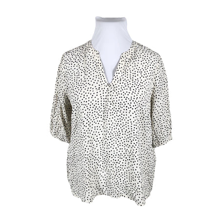 Unisex Part two - Lühikeste käistega pluus, suurus 42 - Looduslik valge ()