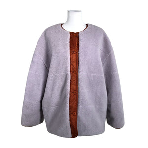 Unisex Samsoe&Samsoe - Õhem talvejope, suurus 36 - Lilla (1)