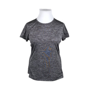 Unisex Mizuno - Spordisärk, lühikesed käised, suurus 42 - Hall (1)