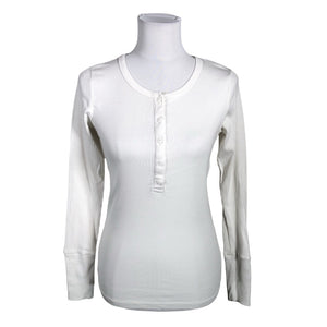 Unisex Nanso - Trikotaažist pluus, suurus 38 - Valge (1)