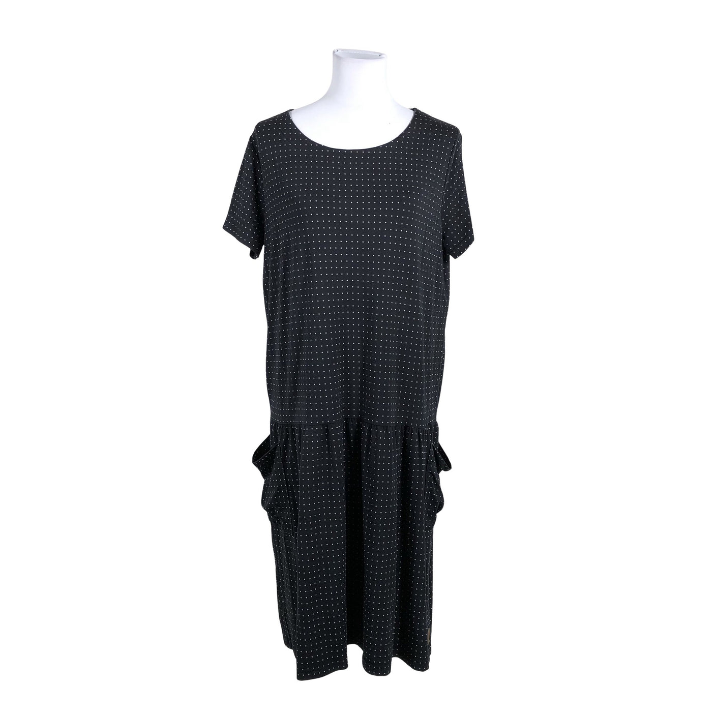 Unisex Blaa - Trikotaažist kleit, suurus 40 - Must (1)