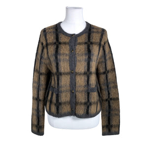 Unisex Massimo Dutti - Kardigan, suurus 36 - Pruun (2)