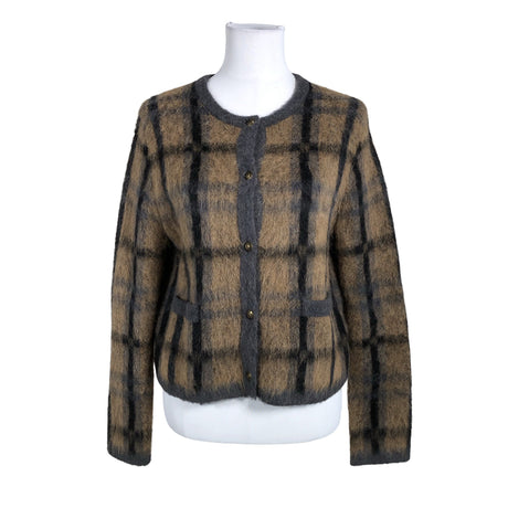 Unisex Massimo Dutti - Kardigan, suurus 36 - Pruun (2)