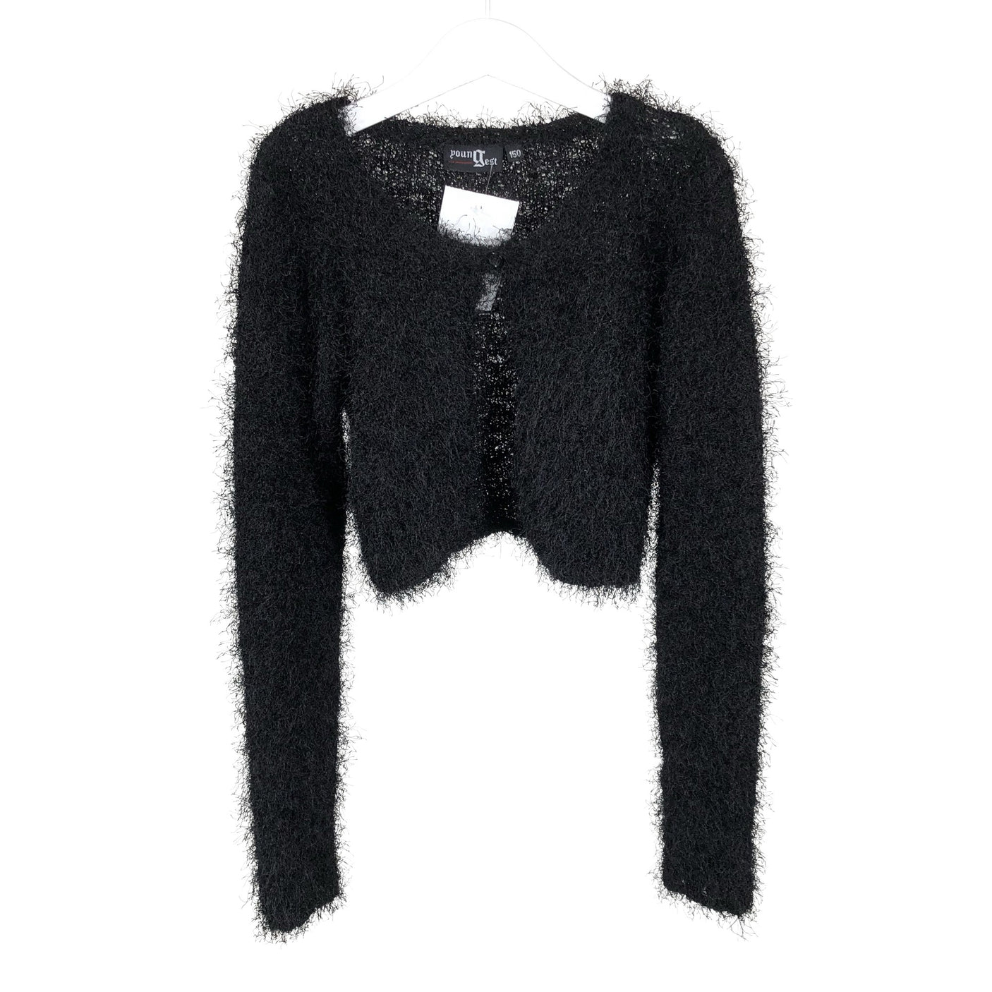 Unisex Youngest - Kootud boolero, suurus 146 - 152 - Must (1)