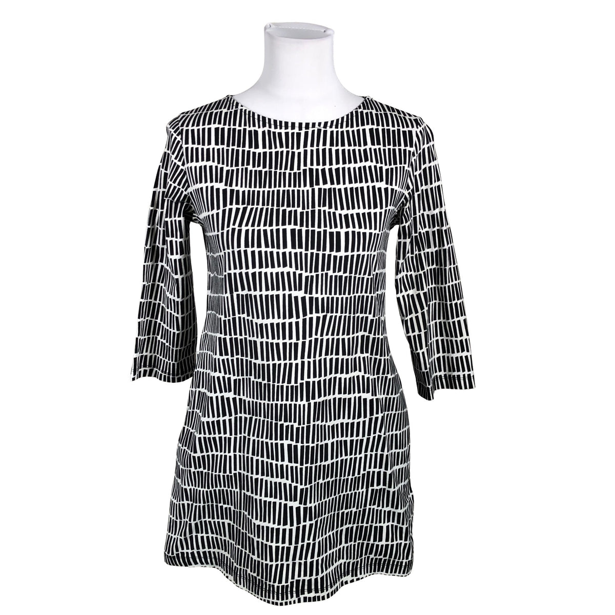 Unisex Marimekko - Trikotaažist tuunika, suurus 36 - Must (1)
