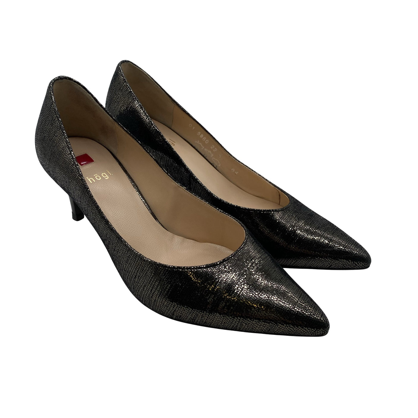 Unisex Högl - Pidulikud kontsakingad, suurus 38 - Hõbe (2)