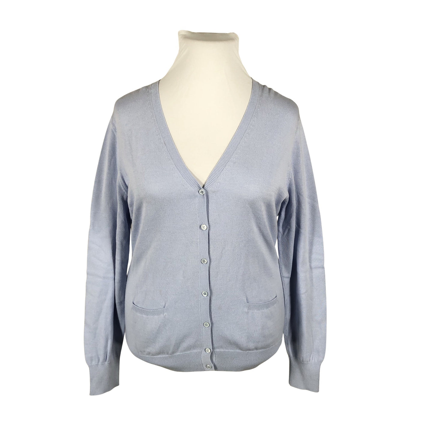 Unisex Repeat - Kardigan, suurus 44 - Helesinine (1)
