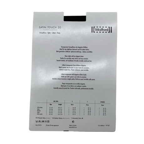 Unisex Wolford - Sukkpüksid, õhukesed, suurus 38 - Must (2)