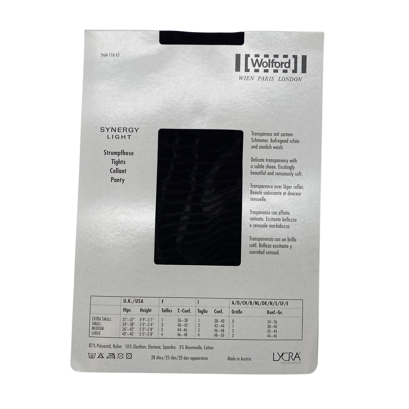 Unisex Wolford - Sukkpüksid, õhukesed, suurus 38 - Must (2)