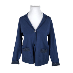 Unisex Gerry Weber - Kardigan, suurus 46 - Sinine (1)