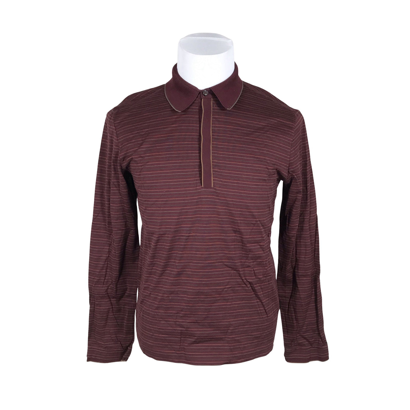 Unisex Hugo Boss - Trikotaažist pluus, suurus M - Veinipunane (1)