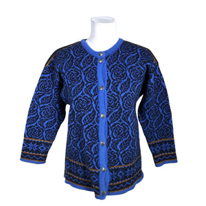 Unisex Norlender - Kardigan, suurus 36 - Sinine (1)