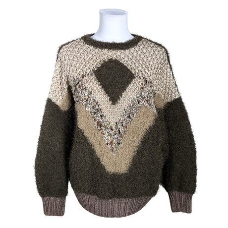 Unisex Handmade - Kampsun, suurus 38 - Pruun ()